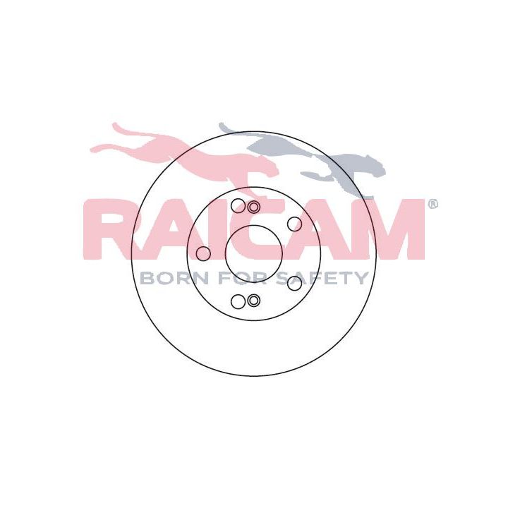 Stabdžių diskas RAICAM RD00661