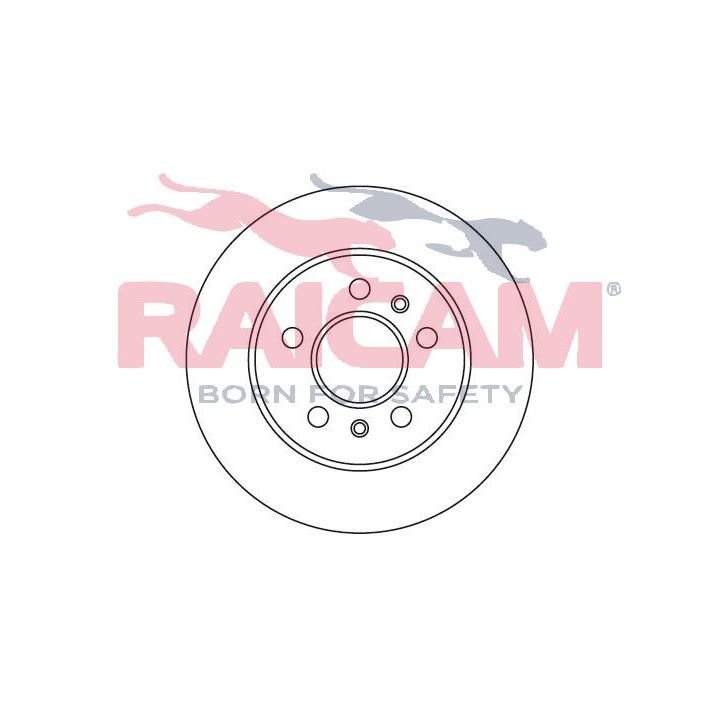 Stabdžių diskas RAICAM RD00664