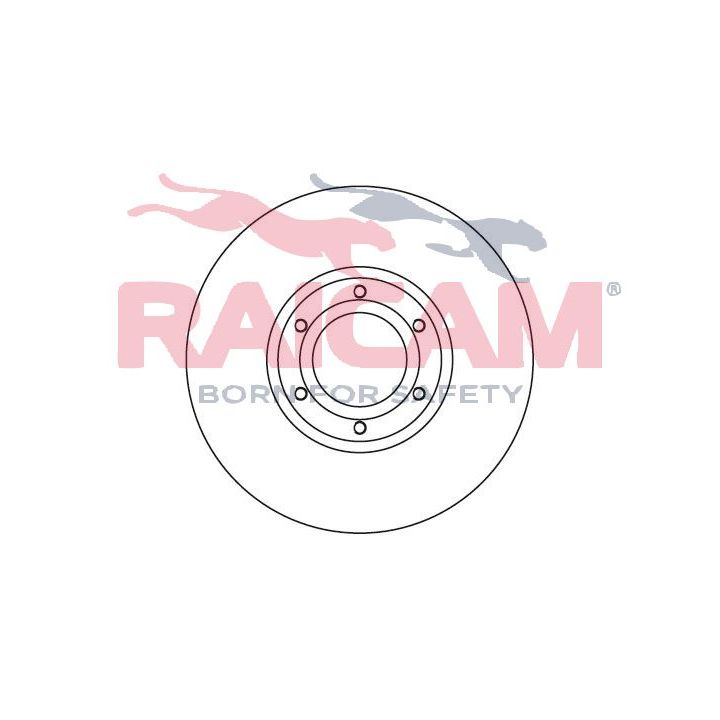 Stabdžių diskas RAICAM RD00669