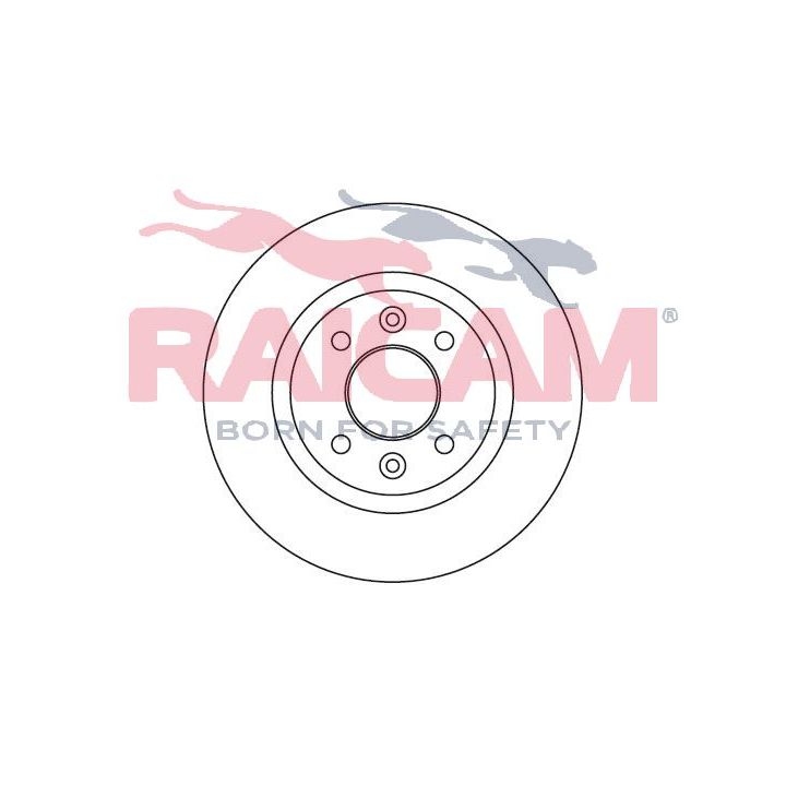 Stabdžių diskas RAICAM RD00671