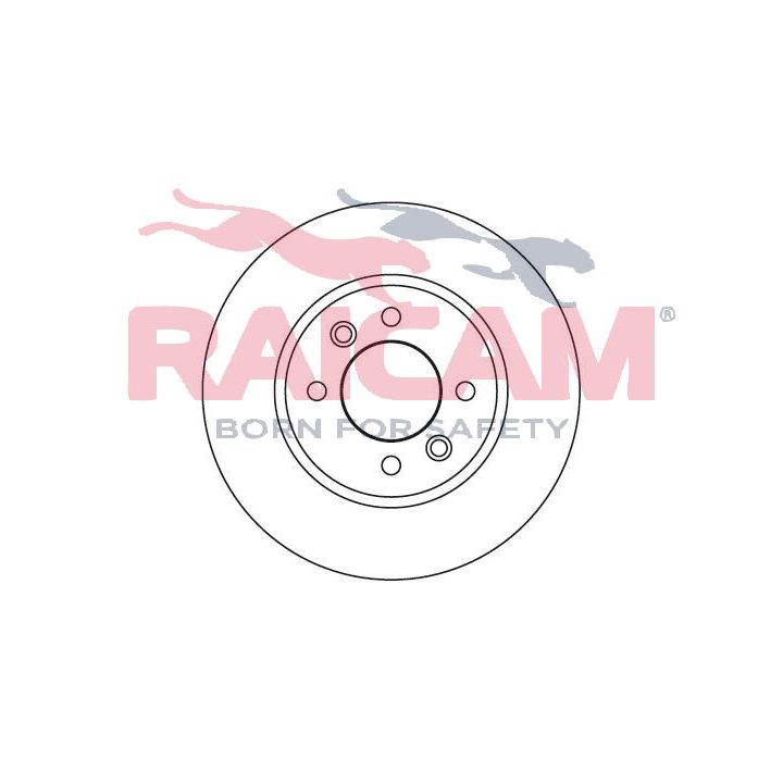 Stabdžių diskas RAICAM RD00673