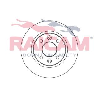 Stabdžių diskas RAICAM RD00674