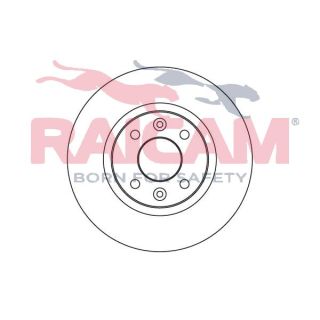 Stabdžių diskas RAICAM RD00675