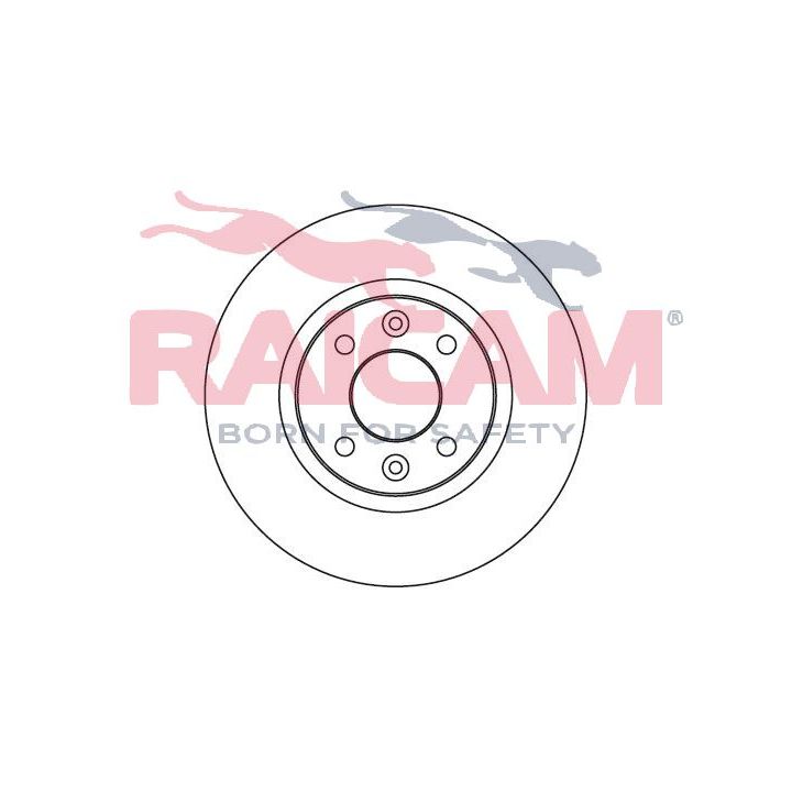 Stabdžių diskas RAICAM RD00675