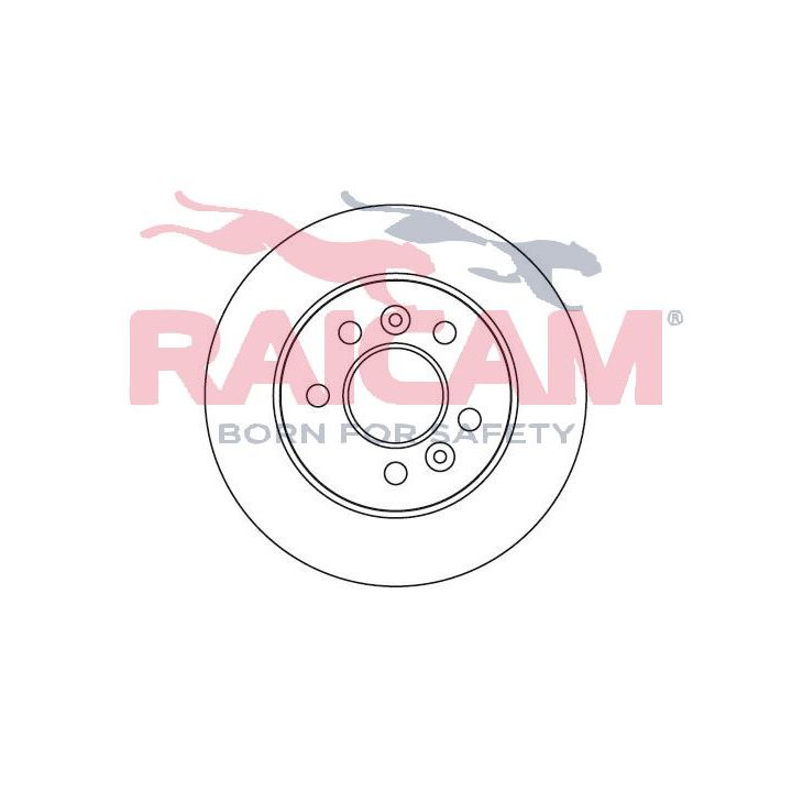 Stabdžių diskas RAICAM RD00676