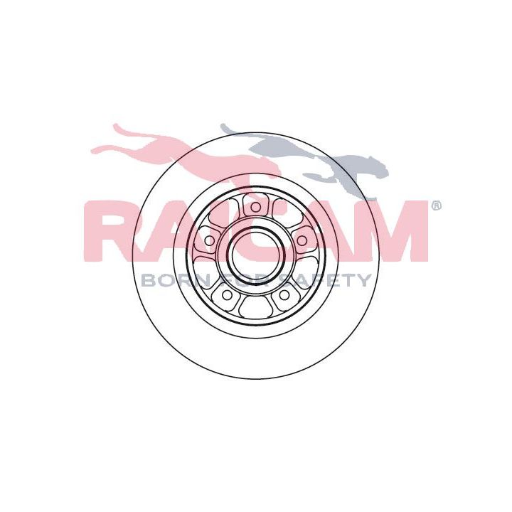 Stabdžių diskas RAICAM RD00678