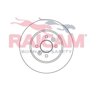 Stabdžių diskas RAICAM RD00686