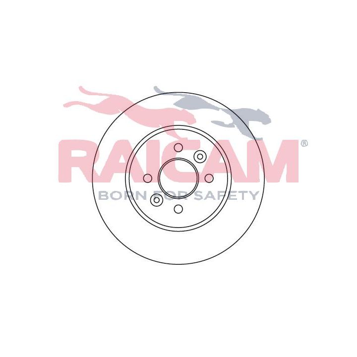 Stabdžių diskas RAICAM RD00686