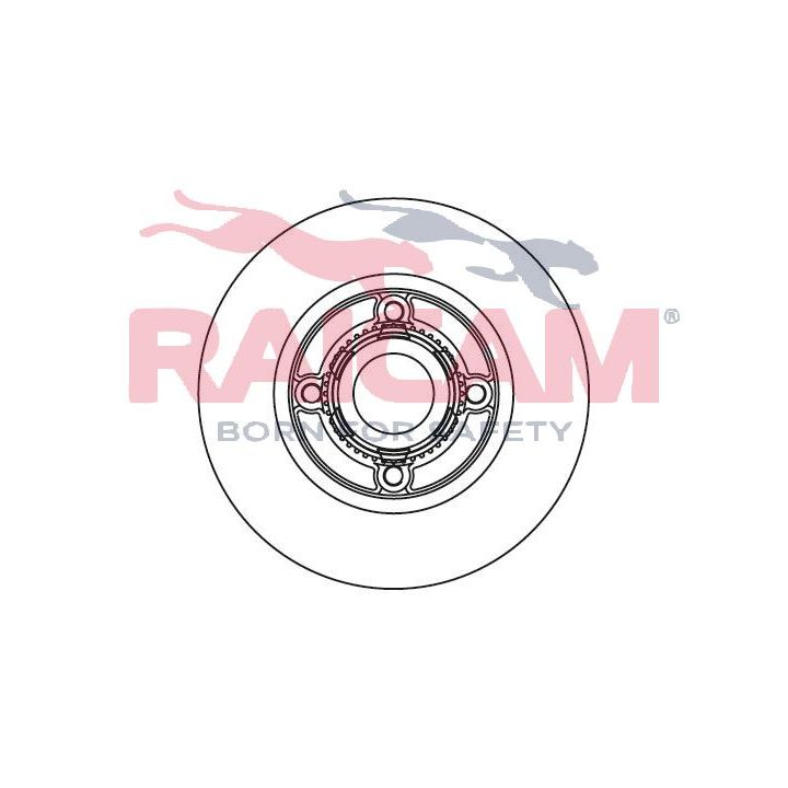 Stabdžių diskas RAICAM RD00690