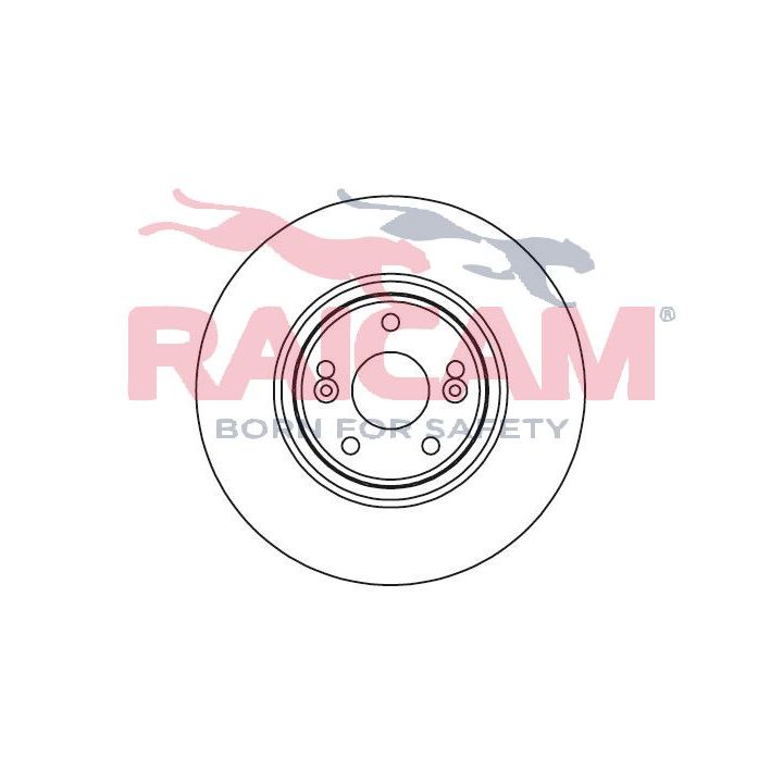 Stabdžių diskas RAICAM RD00695