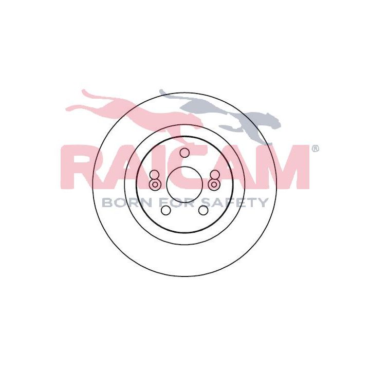 Stabdžių diskas RAICAM RD00700