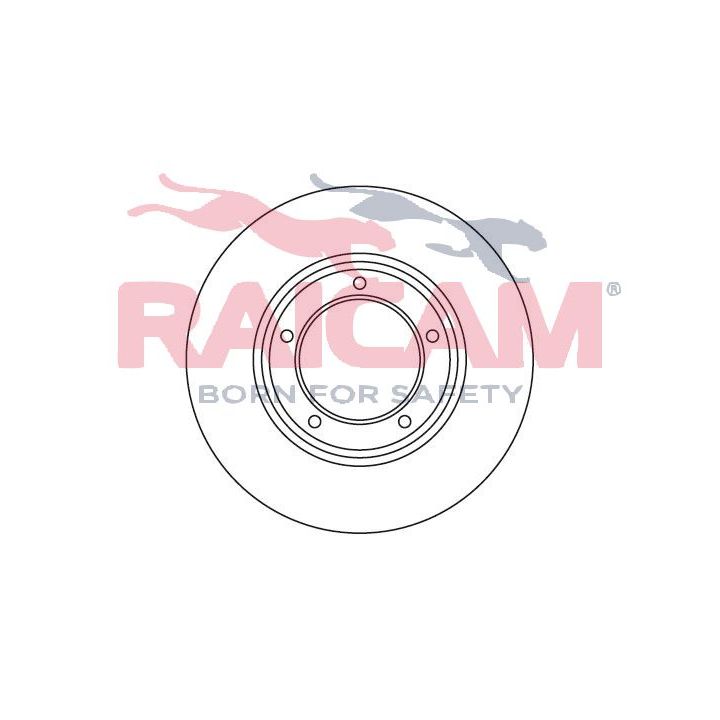 Stabdžių diskas RAICAM RD00706