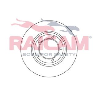 Stabdžių diskas RAICAM RD00708