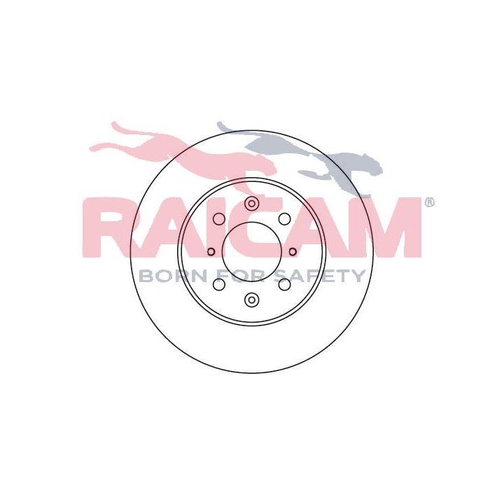 Stabdžių diskas RAICAM RD00710
