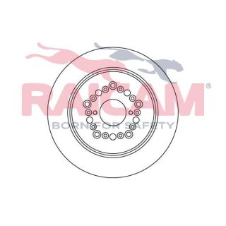 Stabdžių diskas RAICAM RD00817