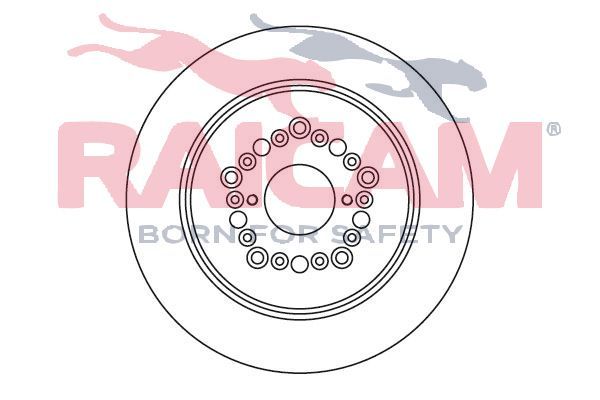 Stabdžių diskas RAICAM RD00817