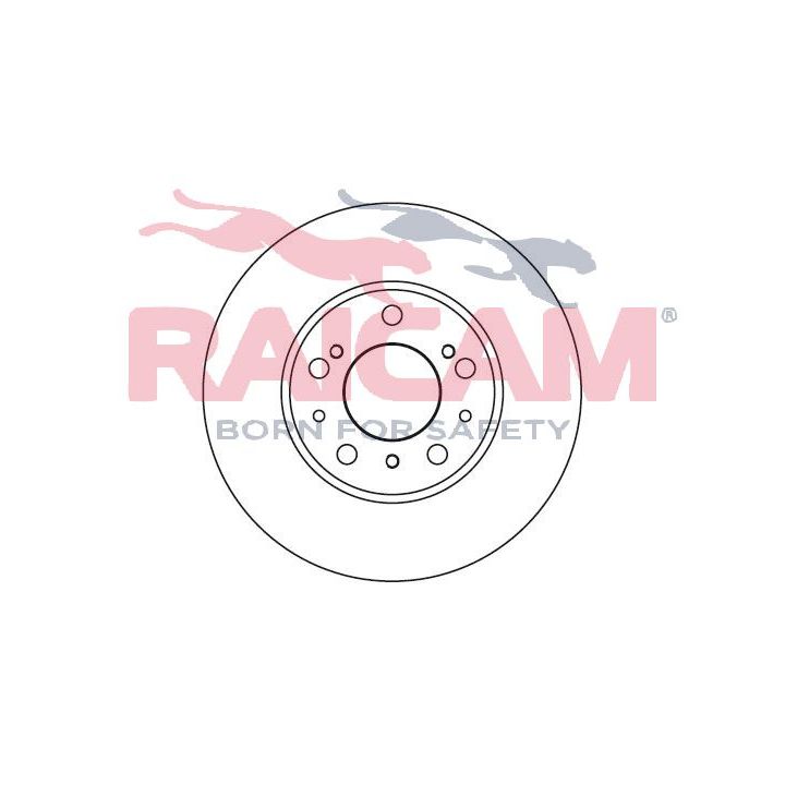 Stabdžių diskas RAICAM RD01044