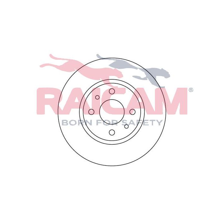 Stabdžių diskas RAICAM RD01052