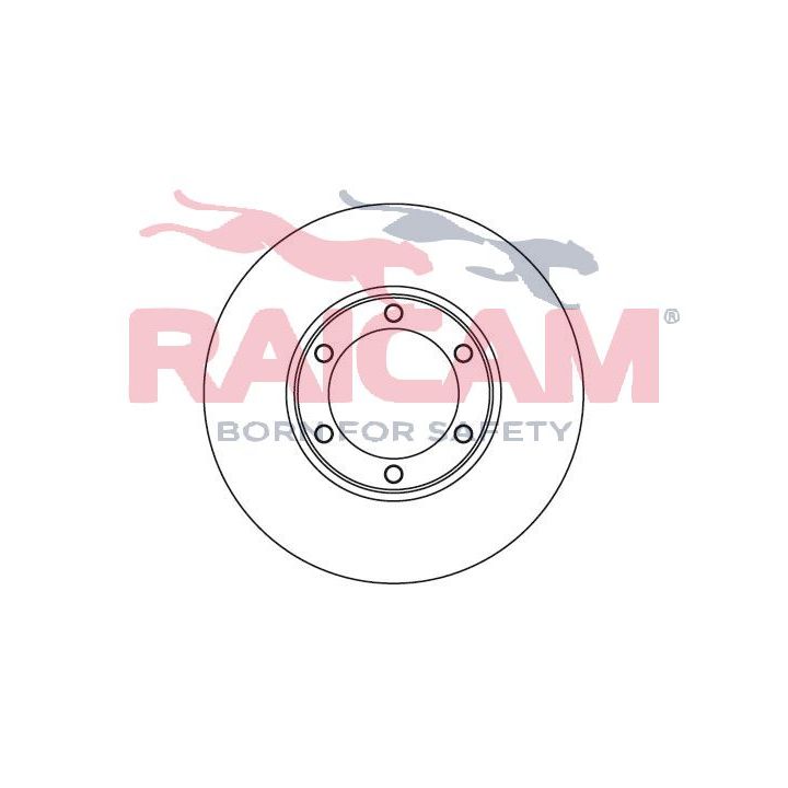 Stabdžių diskas RAICAM RD01054
