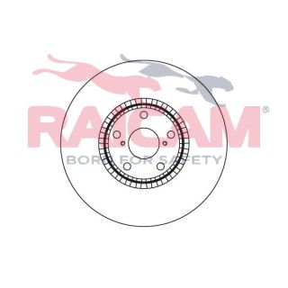 Stabdžių diskas RAICAM RD01084