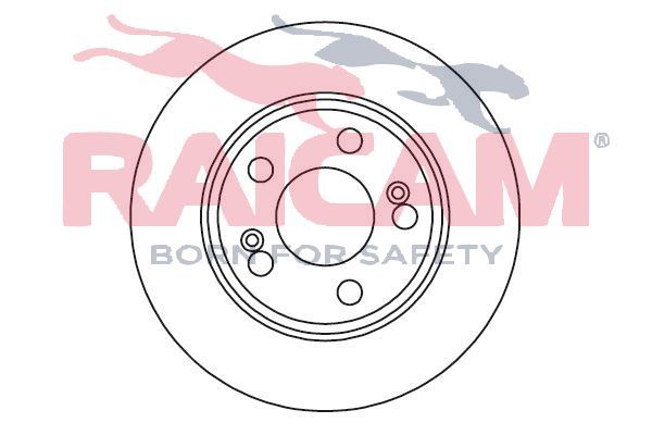 Stabdžių diskas RAICAM RD01249