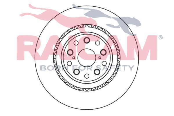 Stabdžių diskas RAICAM RD01483