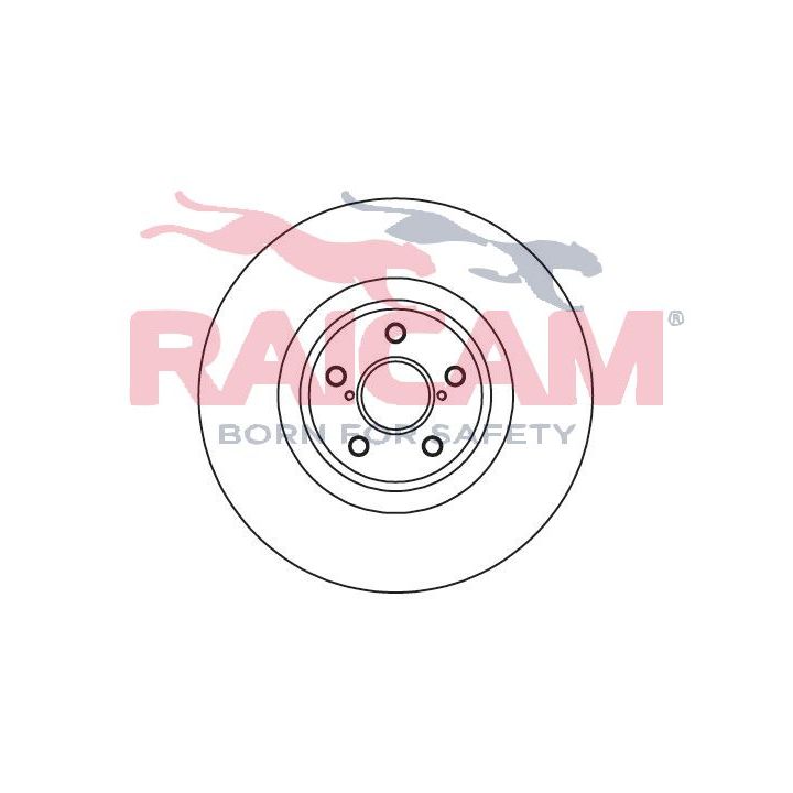 Stabdžių diskas RAICAM RD01485
