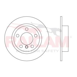 Stabdžių diskas RAICAM RD01504