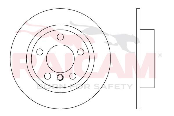 Stabdžių diskas RAICAM RD01504