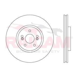 Stabdžių diskas RAICAM RD01507
