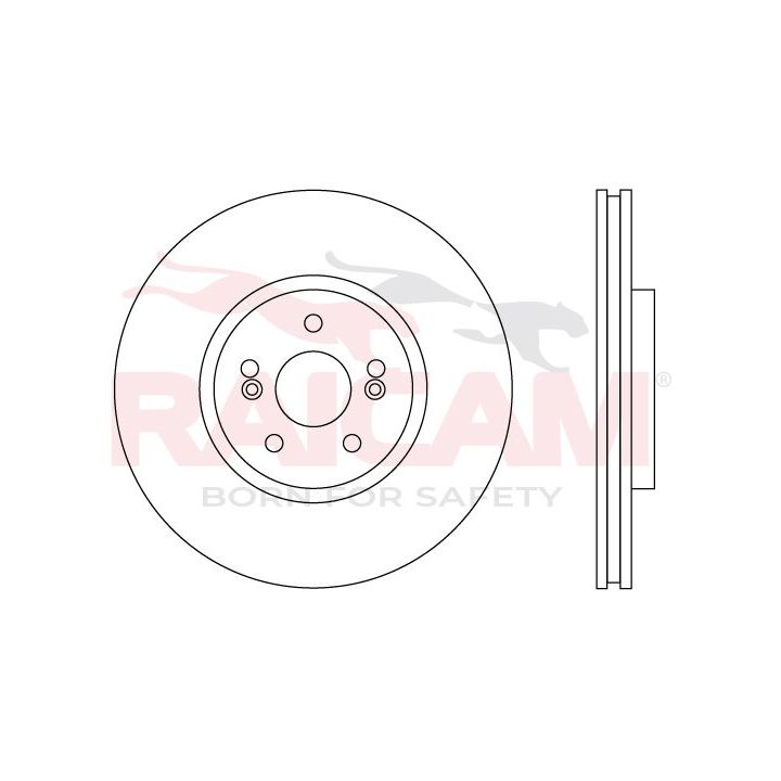 Stabdžių diskas RAICAM RD01507
