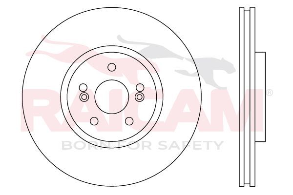 Stabdžių diskas RAICAM RD01507
