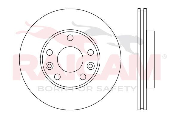 Stabdžių diskas RAICAM RD01515