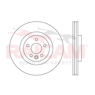 Stabdžių diskas RAICAM RD01527