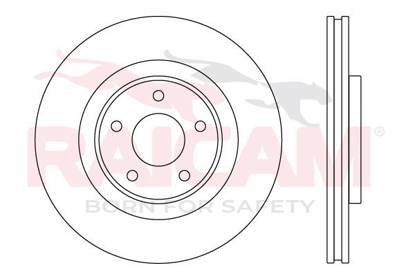 Stabdžių diskas RAICAM RD01529