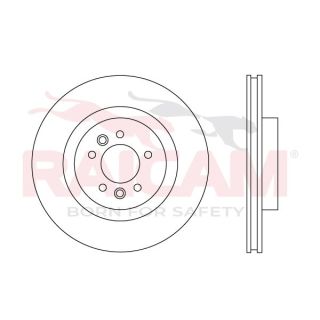 Stabdžių diskas RAICAM RD01536