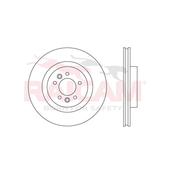 Stabdžių diskas RAICAM RD01536