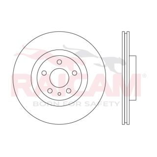Stabdžių diskas RAICAM RD01540