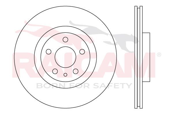 Stabdžių diskas RAICAM RD01540
