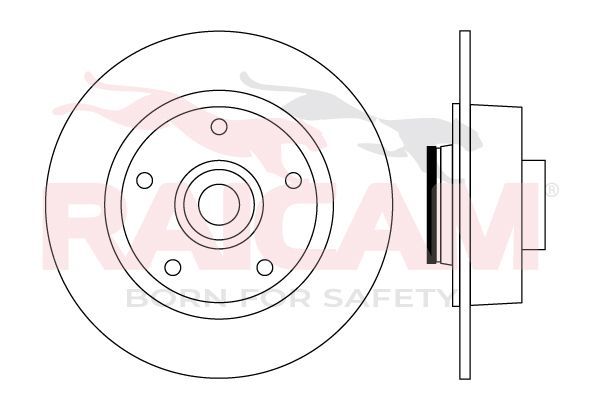 Stabdžių diskas RAICAM RD01544