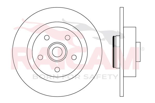 Stabdžių diskas RAICAM RD01549