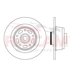 Stabdžių diskas RAICAM RD01576