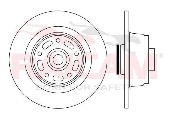 Stabdžių diskas RAICAM RD01576