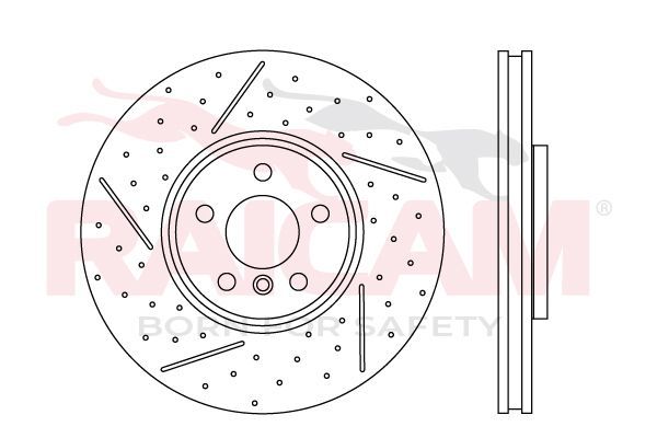 Stabdžių diskas RAICAM RD01585
