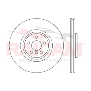 Stabdžių diskas RAICAM RD01586L
