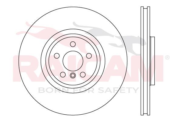 Stabdžių diskas RAICAM RD01586R