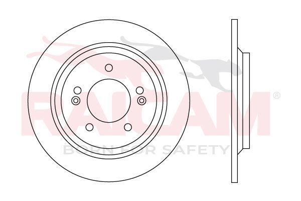 Stabdžių diskas RAICAM RD01598