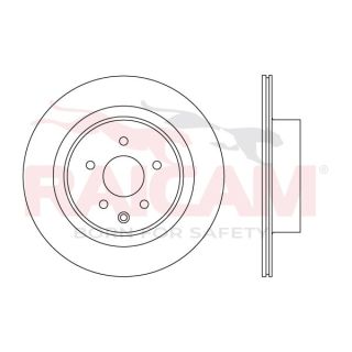 Stabdžių diskas RAICAM RD01614