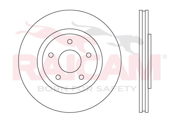 Stabdžių diskas RAICAM RD01619