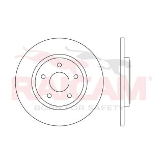 Stabdžių diskas RAICAM RD01620